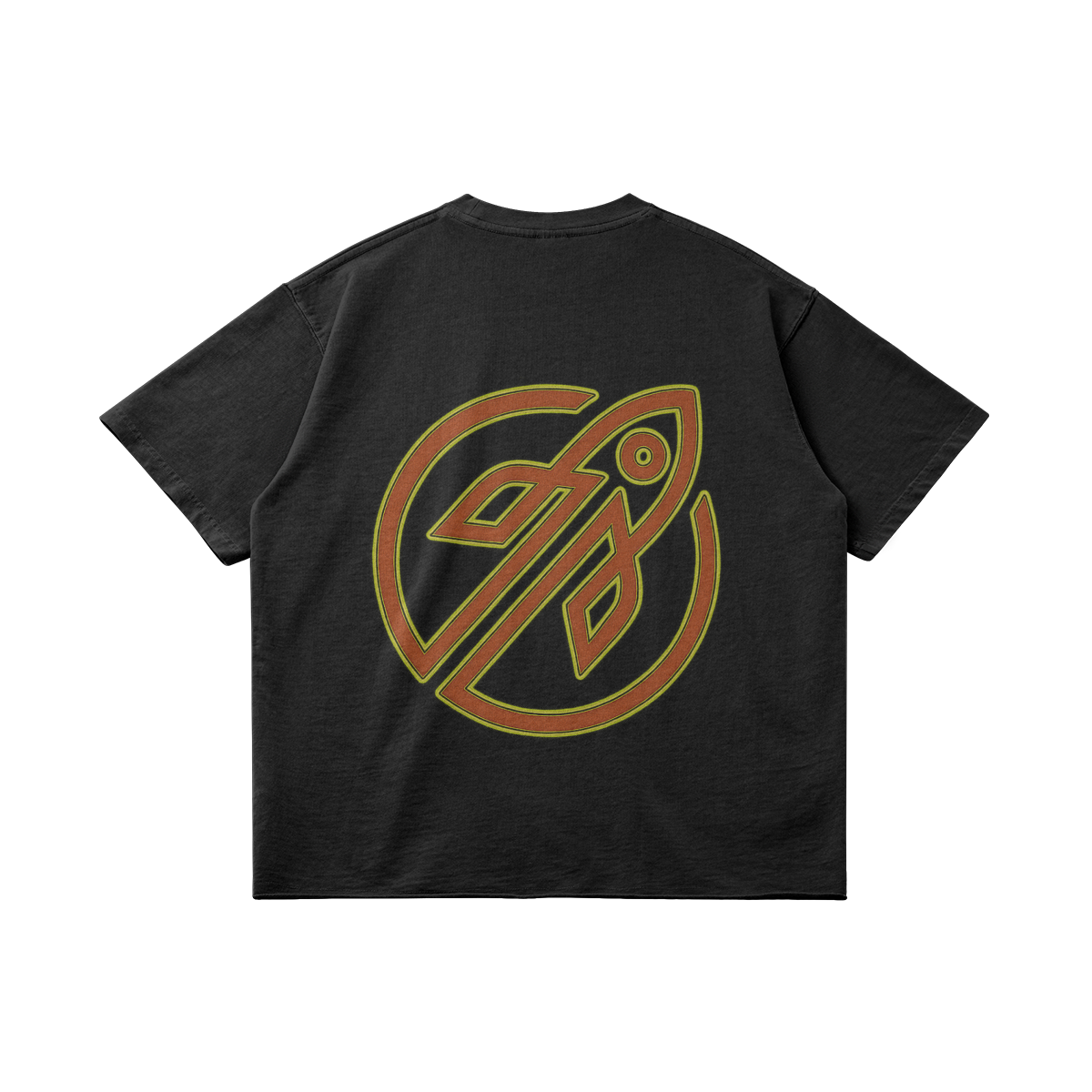 Validity Grimwave "Alien Invasion" 260GSM Unisex Faded Raw Hem T-shirt