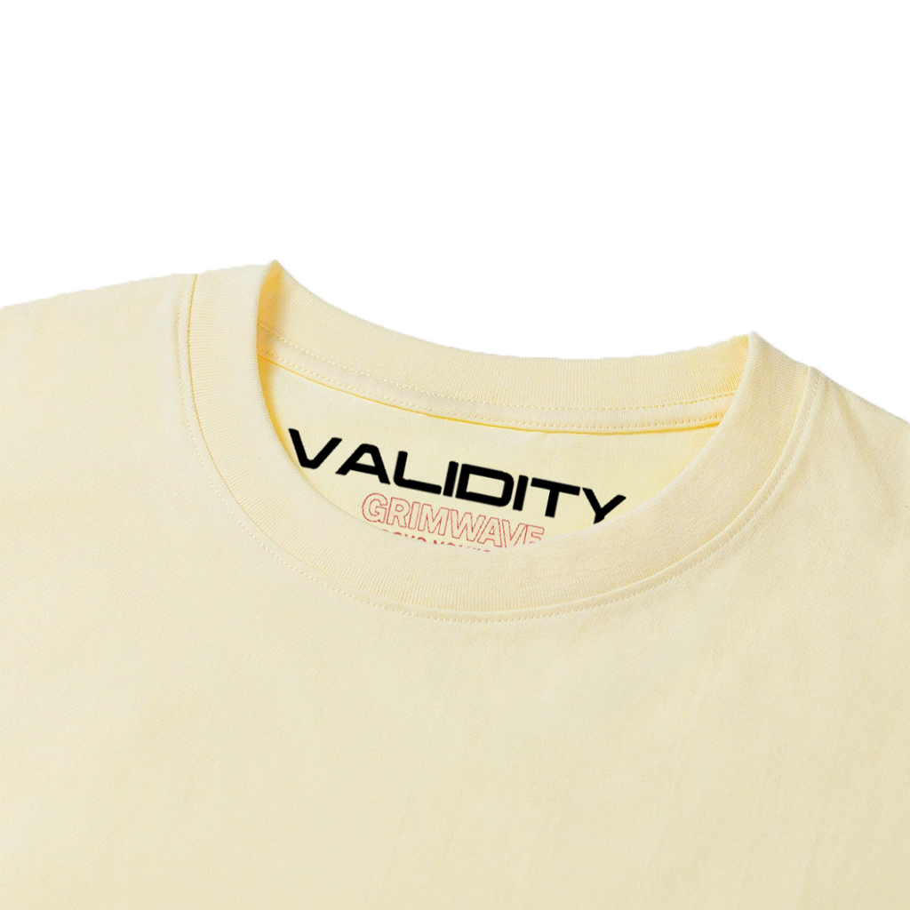 Validity Grimwave Save yourself. 220GSM Unisex Regular Fit Crew Neck T-shirt
