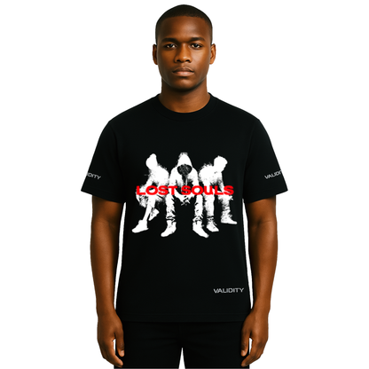 Validity Tee Forsaken Shadows" 210GSM Unisex Premium T-shirt