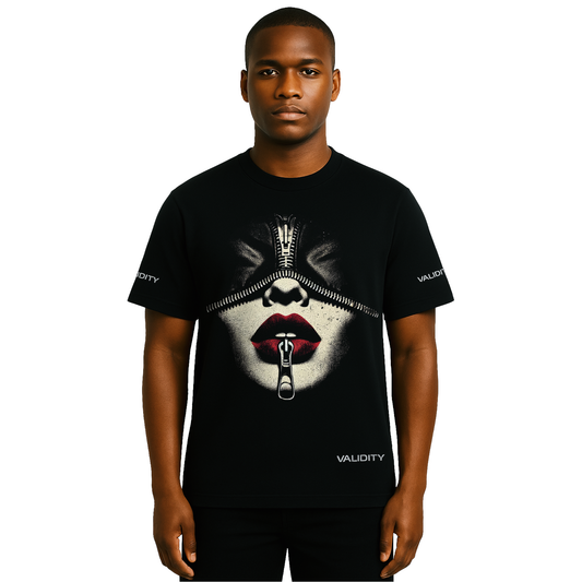 Validity Tee Silent Screams" 210GSM Unisex Premium T-shirt